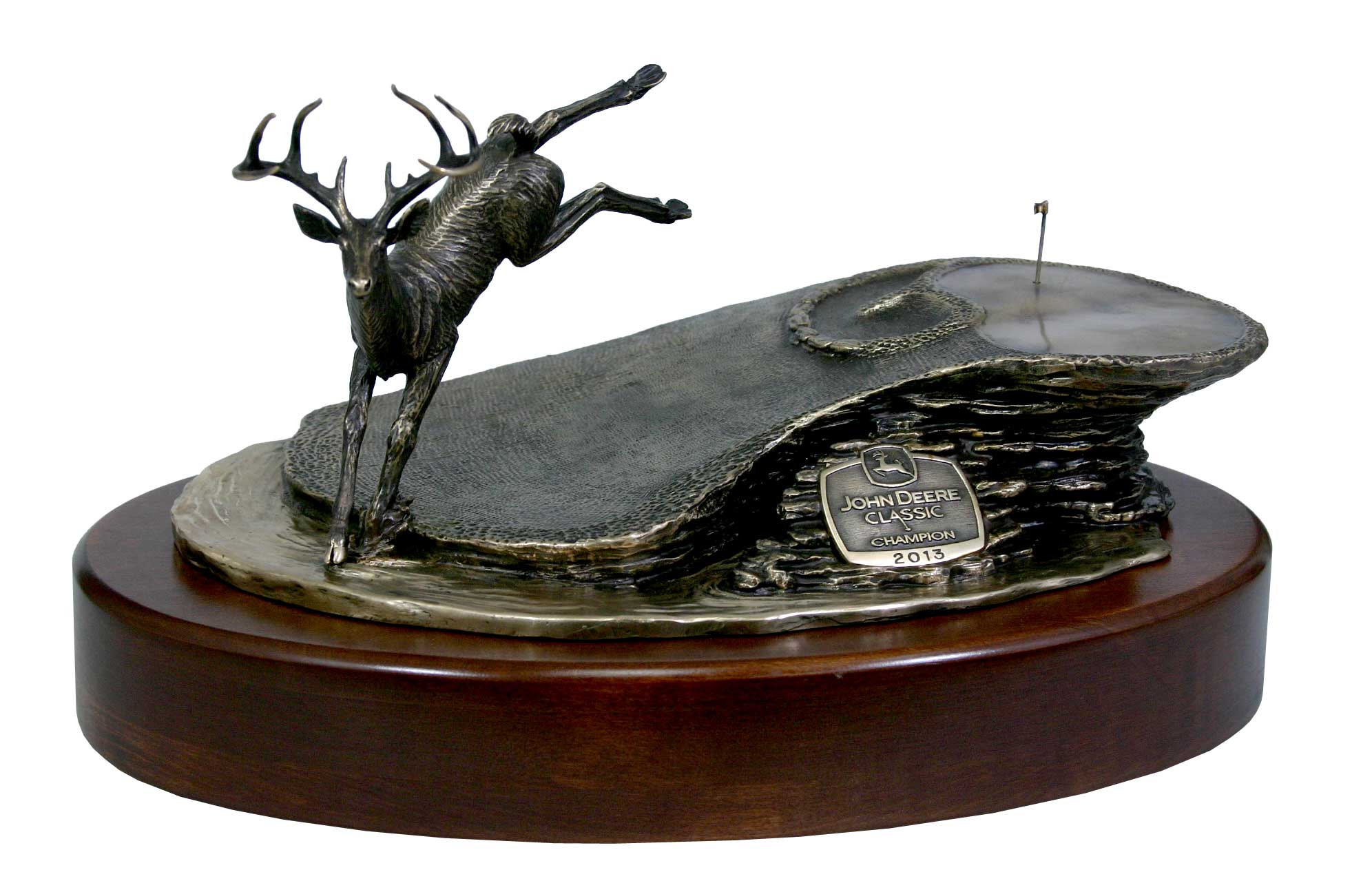 John Deere Classic trophy by Malcolm DeMille